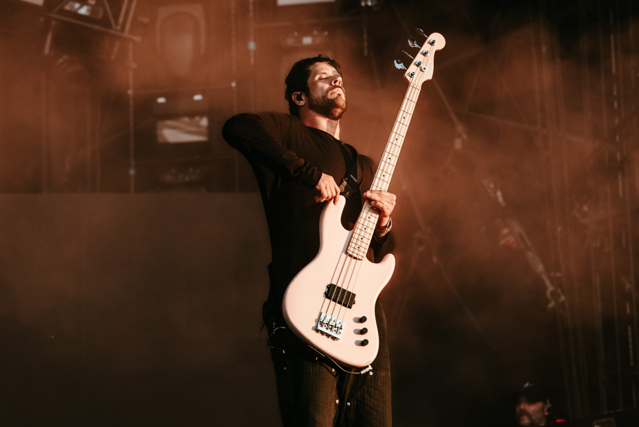 Papa Roach – Heimspiel in Wacken: die Amerikaner um Jacoby Shaddix. – Tobin Esperance.