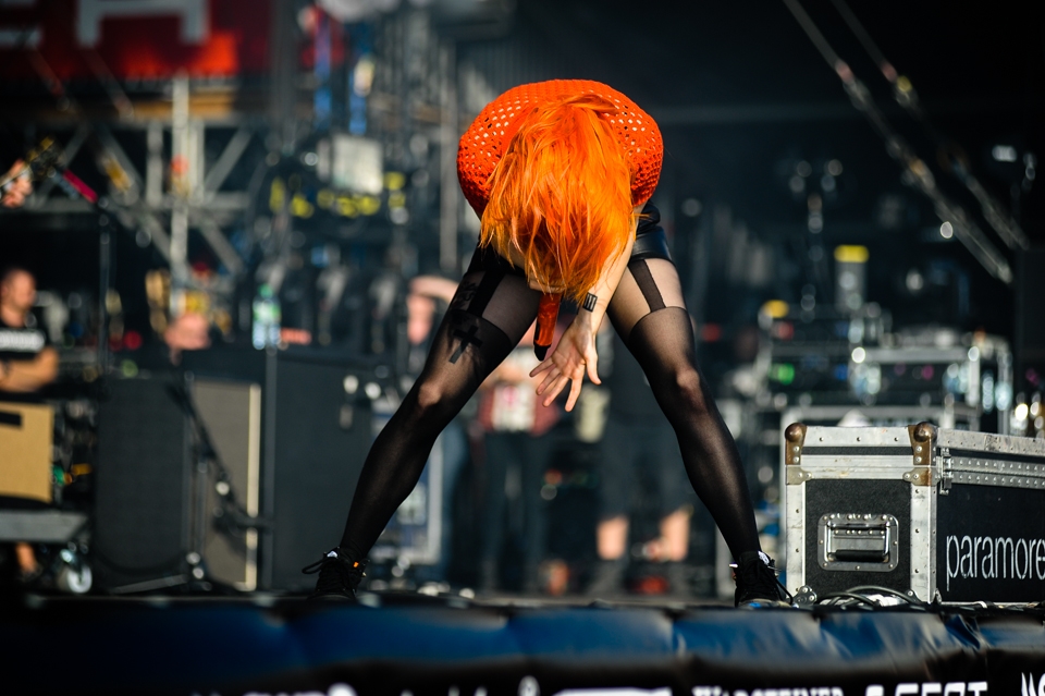 Frontfrau Hayley Williams und Co. bekommt man hierzulande nicht oft vor die Linse. – Paramore.