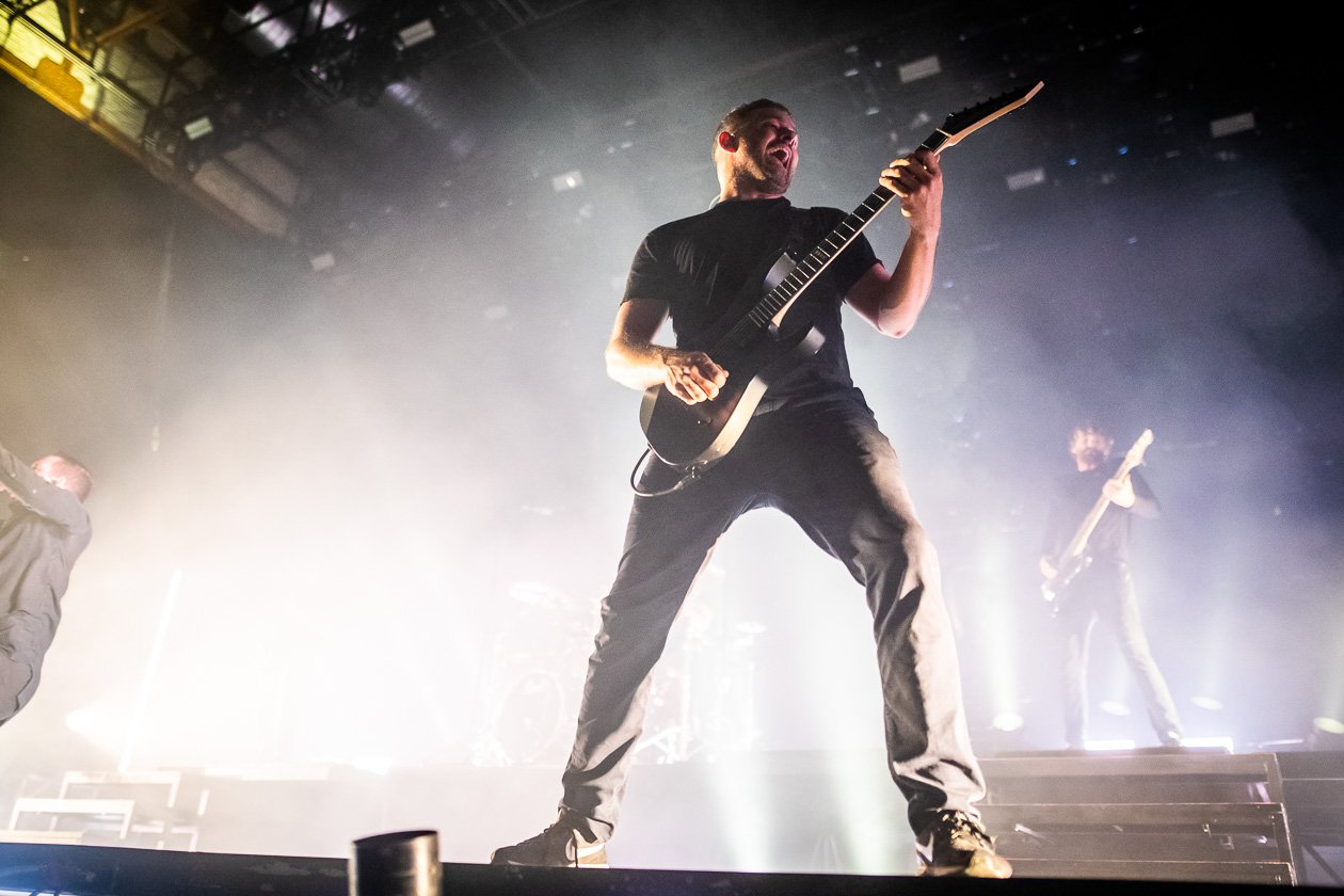 Die Australier begeisterten die Fans in der Domstadt. – Parkway Drive.
