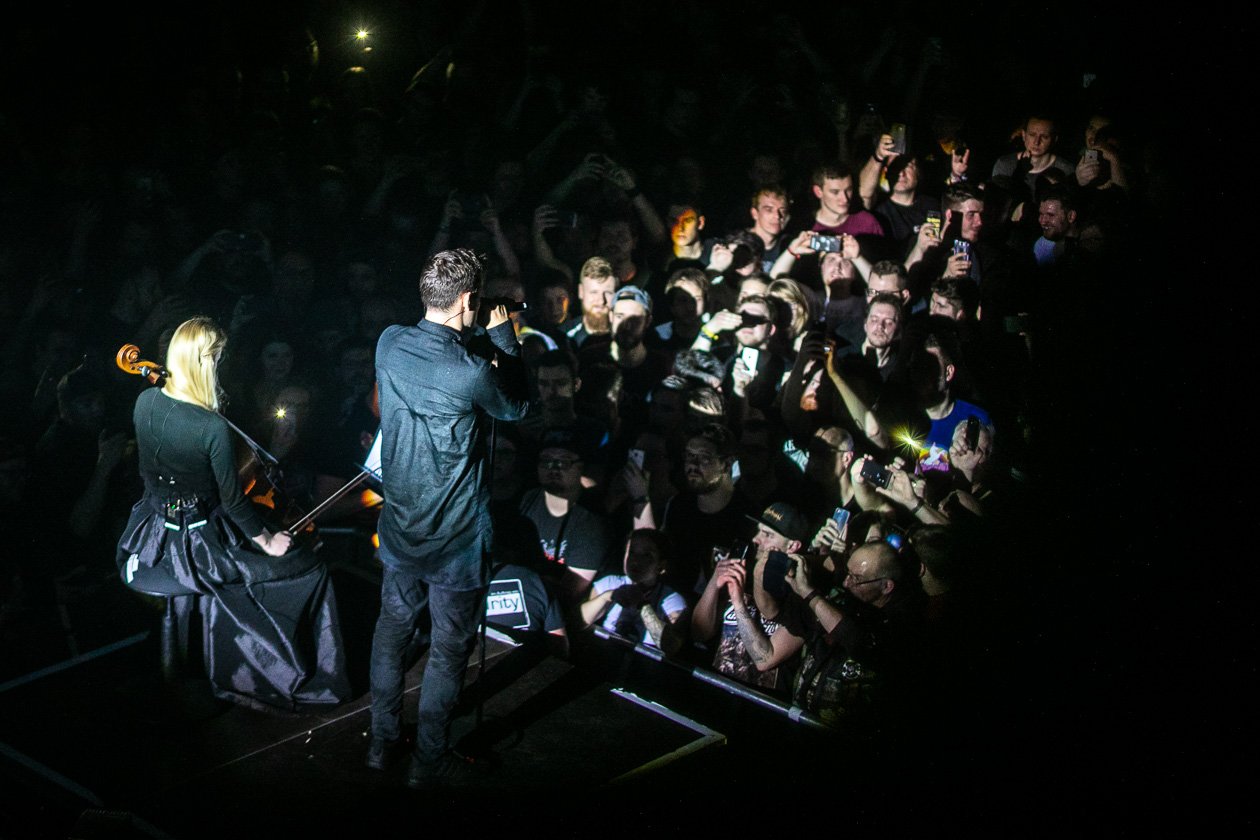Die Australier begeisterten die Fans in der Domstadt. – Parkway Drive.