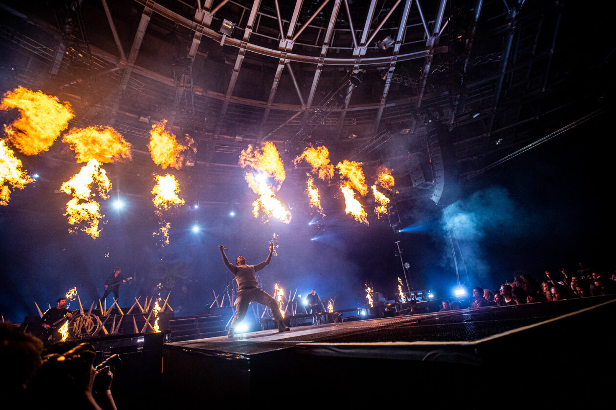Parkway Drive stellen im Berliner Velodrom ihr neues Album vor. – Parkway Drive 2022 im Velodrom Berlin