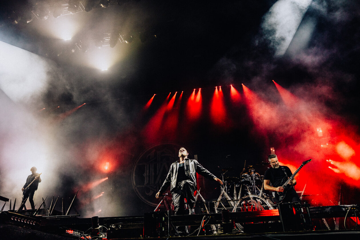 Die australischen Headliner sorgten am Festivalsonntag für den Abriss. – Parkway Drive.