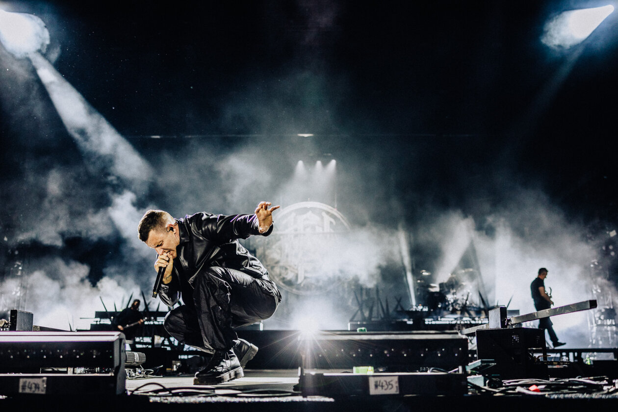 Die australischen Headliner sorgten am Festivalsonntag für den Abriss. – Parkway Drive.