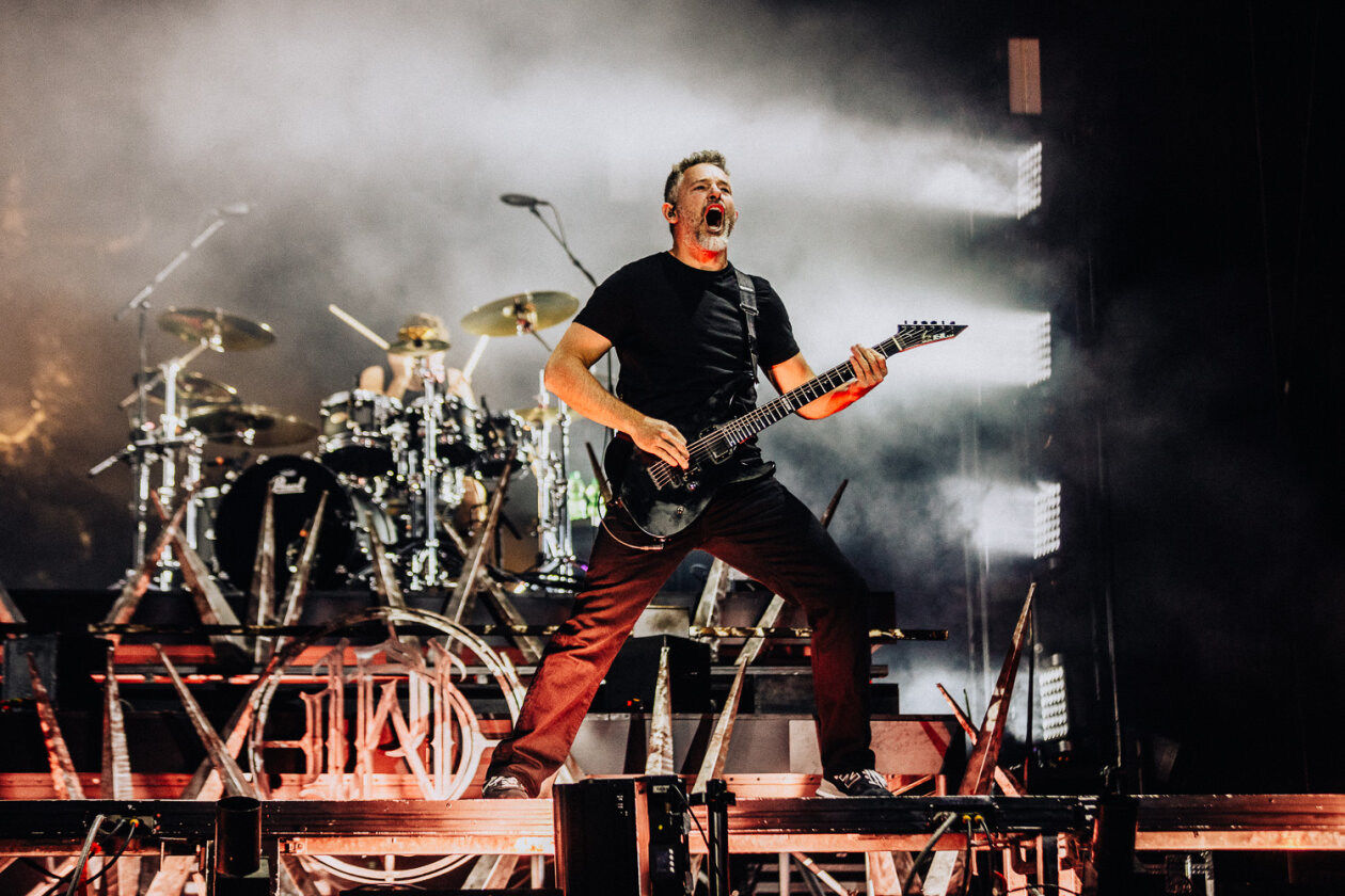 Die australischen Headliner sorgten am Festivalsonntag für den Abriss. – Parkway Drive.