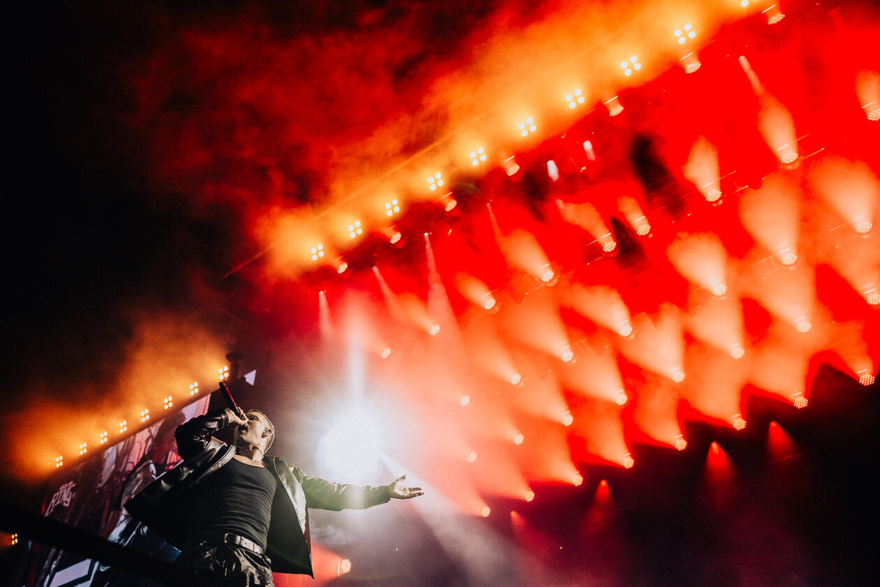 Die australischen Headliner sorgten am Festivalsonntag für den Abriss. – Parkway Drive.