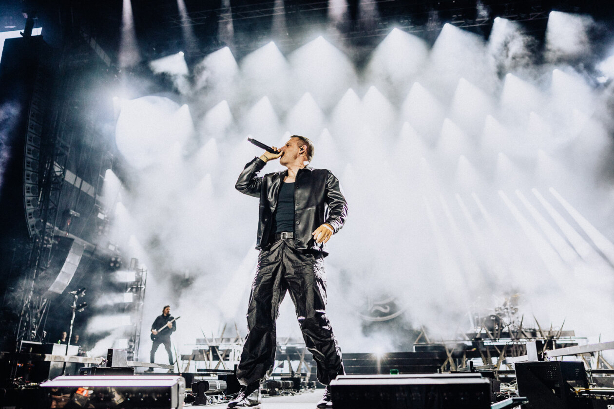 Die australischen Headliner sorgten am Festivalsonntag für den Abriss. – Parkway Drive.