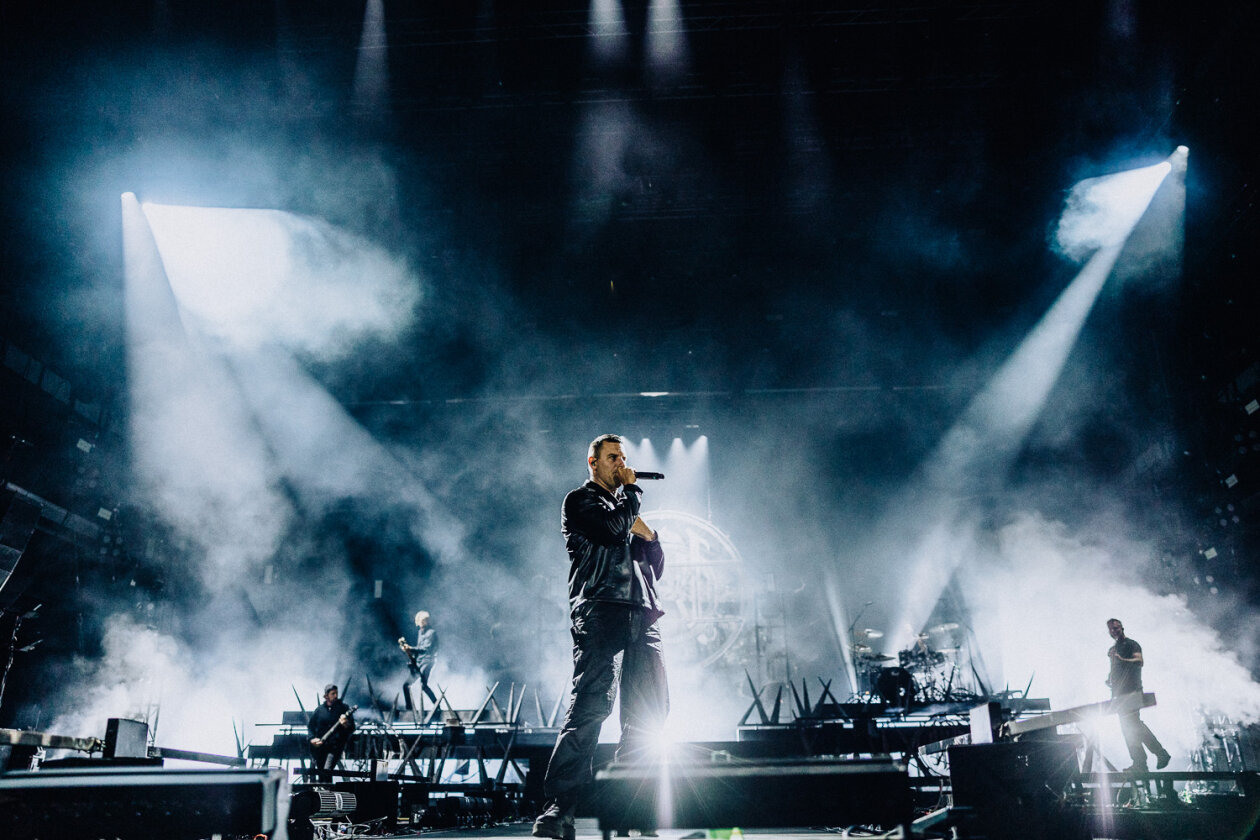 Die australischen Headliner sorgten am Festivalsonntag für den Abriss. – Parkway Drive.