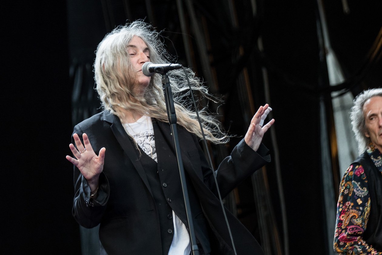 Eine Musiklegende direkt am Dom. – Patti Smith.