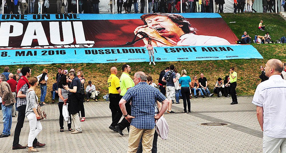 Paul McCartney – Ausnahmezustand: Über 27.000 Menschen drängen in die ESPRITarena.