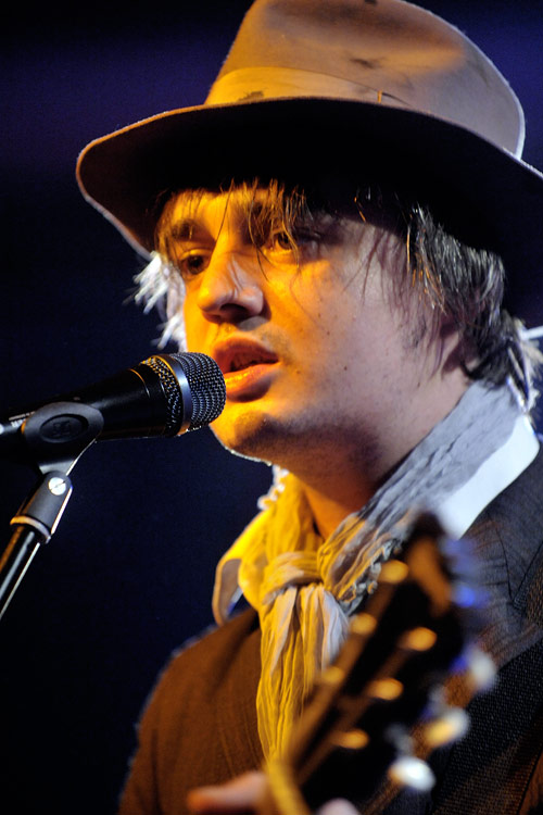 Peter Doherty, immer zu spät und meistens gut - Köln im November 2009. – Peter Doherty.