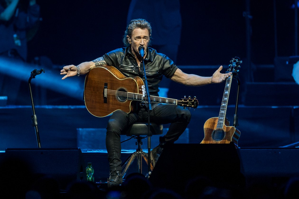 Auf "MTV Unplugged"-Tour. – Peter Maffay.