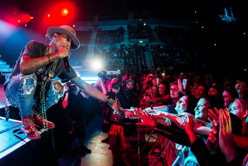Pharrell Williams – Volles Haus in Düsseldorf.
