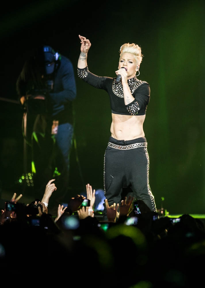 Pink live im ISS Dome. – Pink live im ISS Dome Düsseldorf.