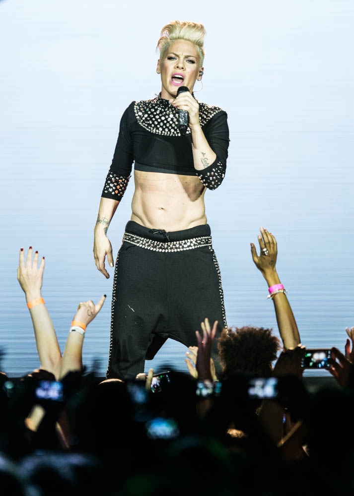 Pink live im ISS Dome. – Pink live im ISS Dome Düsseldorf.