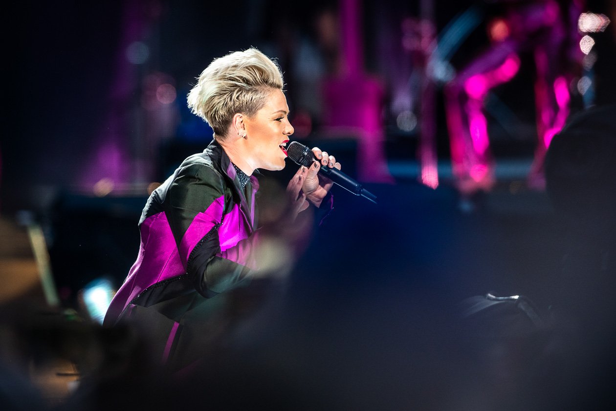 'Get The Party Started' - und 60.000 schauten zu! – Pink.