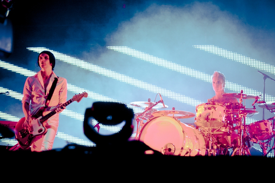 Placebo als Headliner beim Aera 4 2010. – Placebo auf dem Area 4 2010