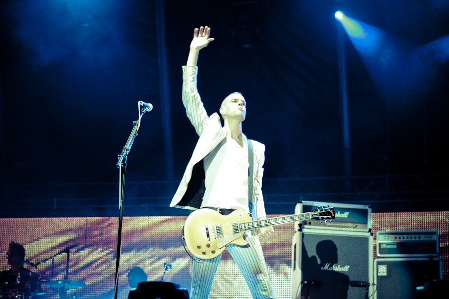 Placebo als Headliner beim Aera 4 2010. – Placebo auf dem Area 4 2010