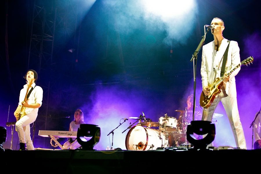 Placebo als Headliner beim Aera 4 2010. – Placebo auf dem Area 4 2010