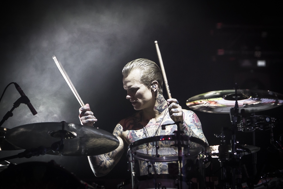Placebo – Brian Molko und Band in der Festhalle. – Steve Forrest.