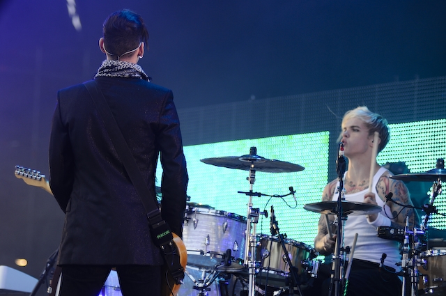Placebo – Brian Molko und Kollegen liefern den Soundtrack zum Sonnenuntergang. – 