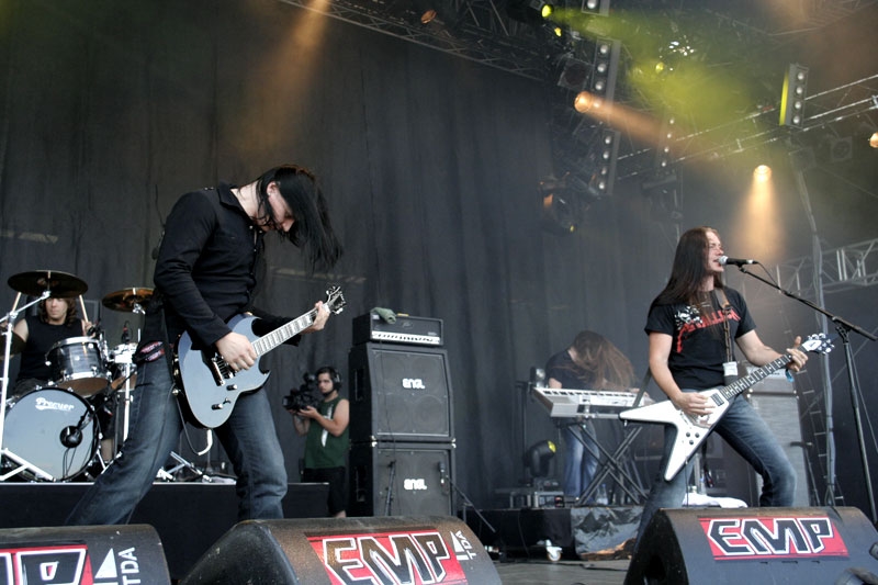 Poisonblack auf dem Summer Breeze. – Poisonblack