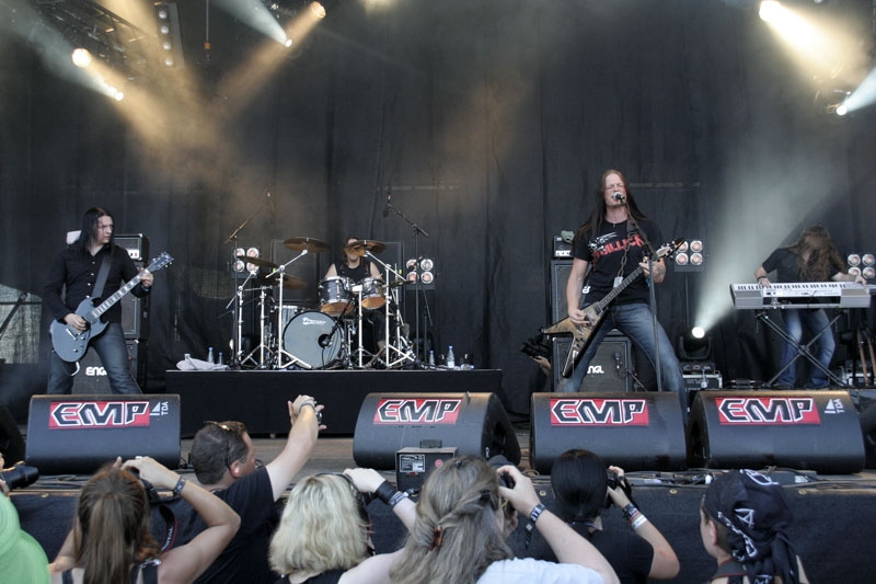 Poisonblack auf dem Summer Breeze. – Poisonblack