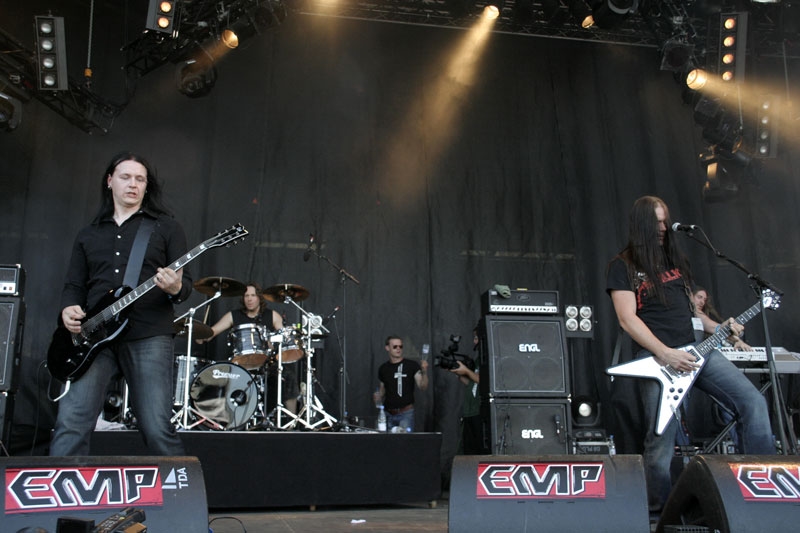 Poisonblack auf dem Summer Breeze. – Poisonblack