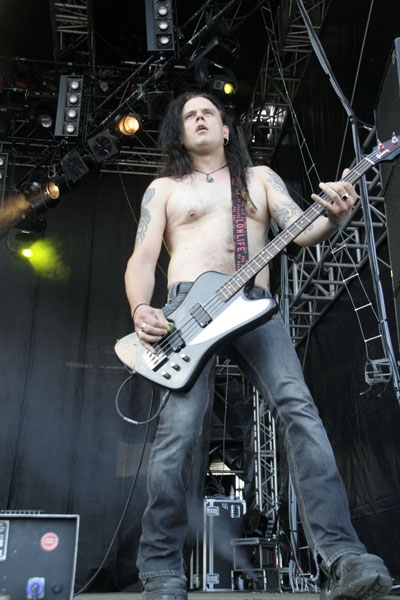 Poisonblack auf dem Summer Breeze. – Antti Remes