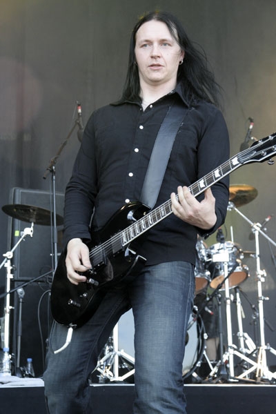 Poisonblack auf dem Summer Breeze. – Janne Markus