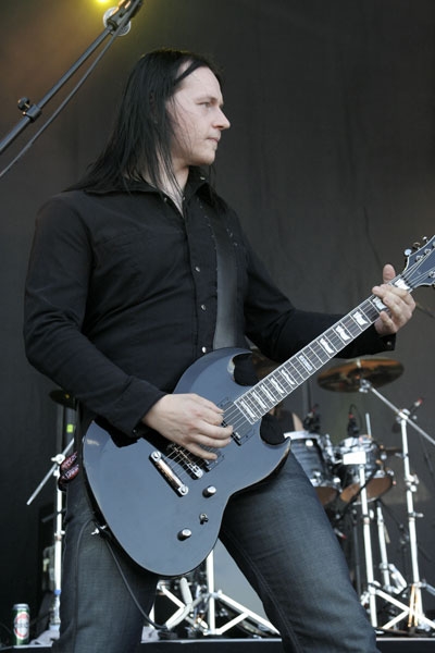 Poisonblack auf dem Summer Breeze. – Janne Markus