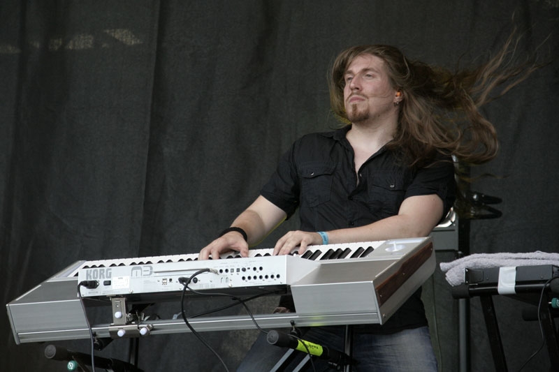 Poisonblack auf dem Summer Breeze. – Marco Sneck