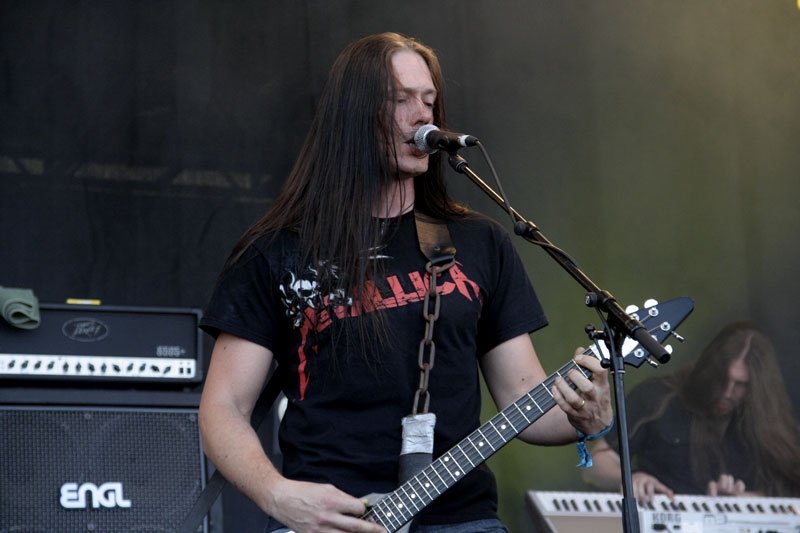 Poisonblack auf dem Summer Breeze. – Ville Laihiala