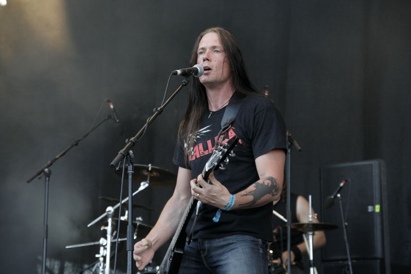 Poisonblack auf dem Summer Breeze. – Ville Laihiala