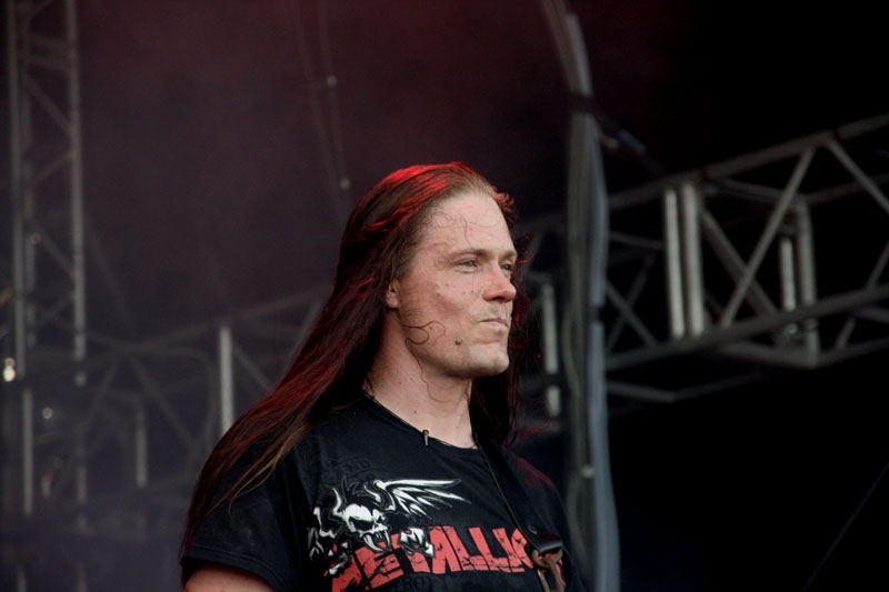 Poisonblack auf dem Summer Breeze. – Ville Laihiala