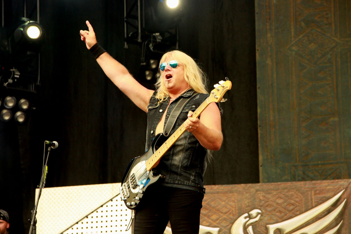 Immer eine sichere Bank on stage. – Primal Fear