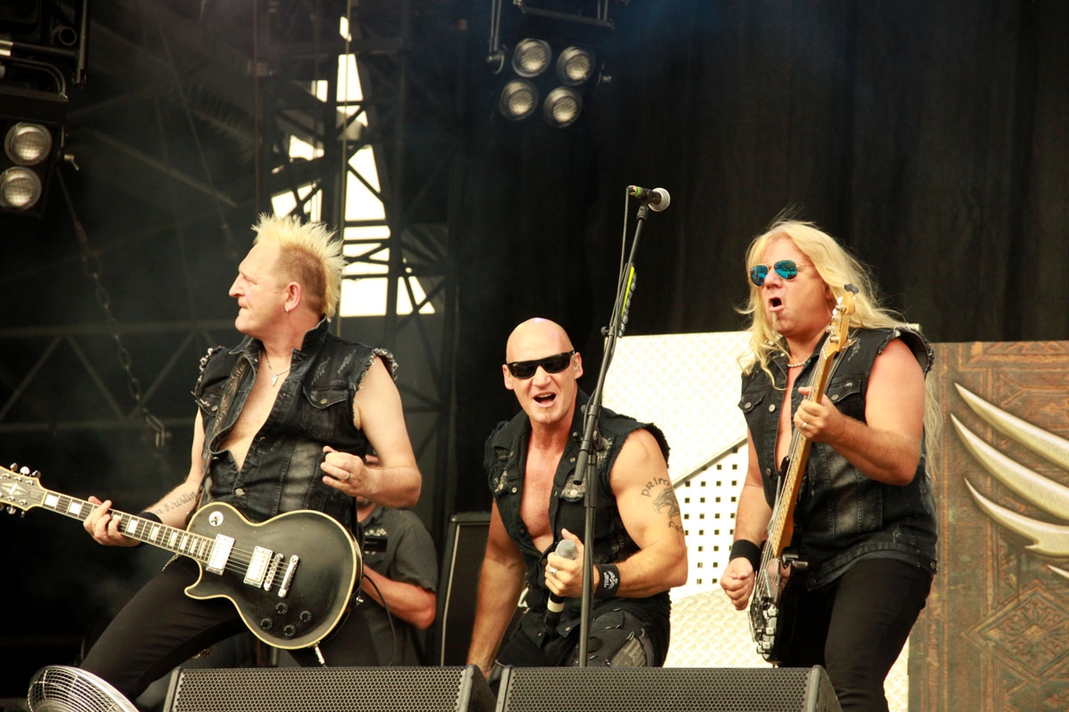 Immer eine sichere Bank on stage. – Primal Fear