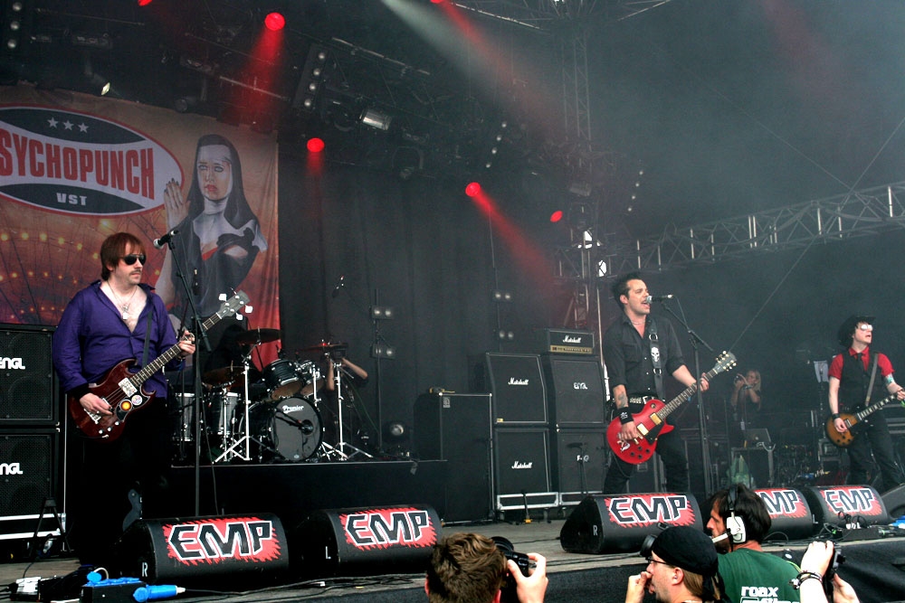 Die Schweden rocken live mal wieder wie Sau! – Psychopunch