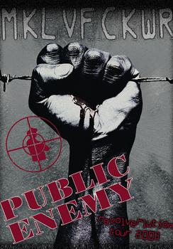 Public Enemy - Revolverlution Tour 2003/Make Love, Fuck War Artwork