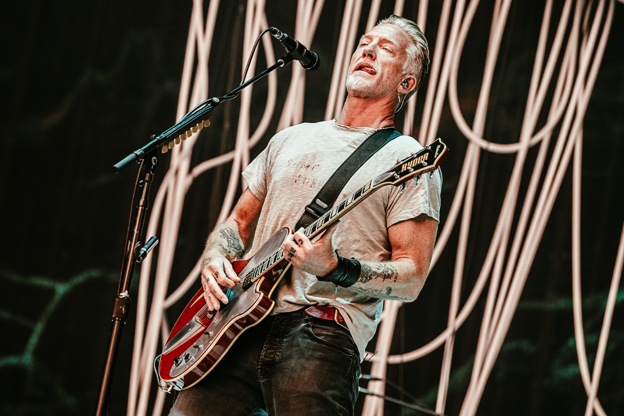 Queens Of The Stone Age – Josh Homme und Band auf Tour mit System Of A Down. – Josh Homme.