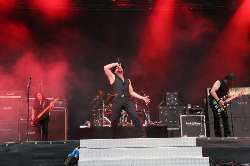 Verkommen durch die Posen von Geoff Tate mehr und mehr zu Show-Band. – Queensryche