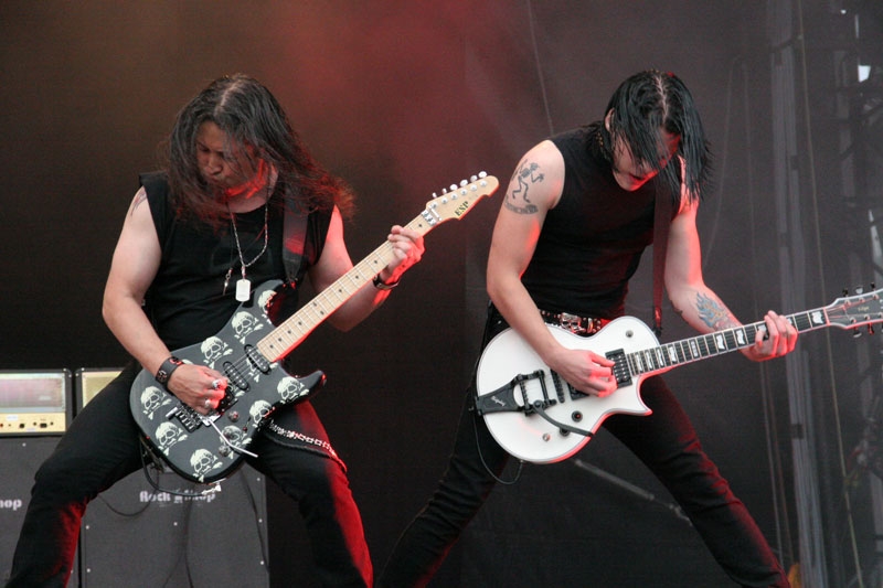 Queensryche – Verkommen durch die Posen von Geoff Tate mehr und mehr zu Show-Band. – Michael und Parker
