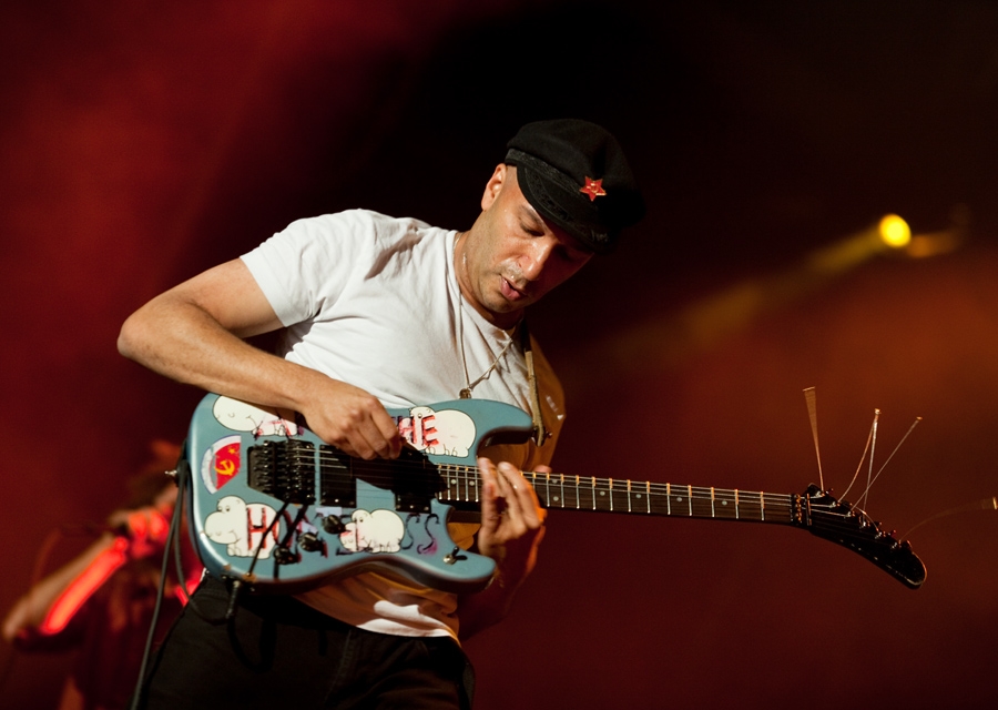 Rage Against The Machine – RATM als Headliner bei Rock Am Ring 2010 – Tom Morello.