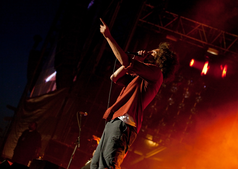 Rage Against The Machine – RATM als Headliner bei Rock Am Ring 2010 – Zack De La Rocha.