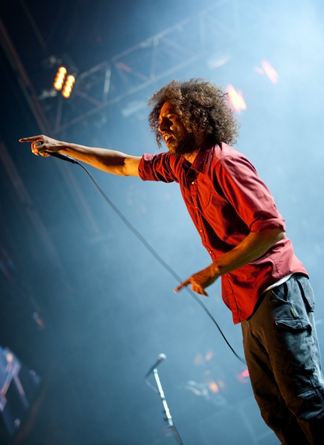 Rage Against The Machine – RATM als Headliner bei Rock Am Ring 2010 – Zack De La Rocha.