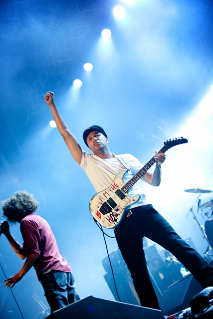 Rage Against The Machine – RATM als Headliner bei Rock Am Ring 2010 – Zack De La Rocha und Tom Morello.
