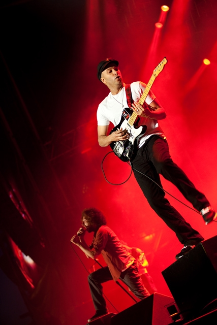 Rage Against The Machine – RATM als Headliner bei Rock Am Ring 2010 – Zack De La Rocha und Tom Morello.