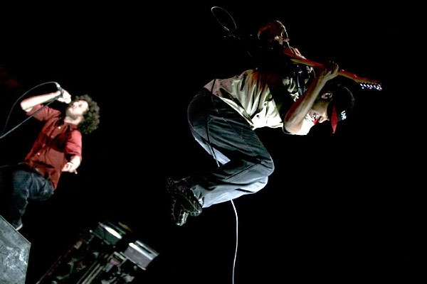 Rage Against The Machine – Beim RAR 2008 lieferten RATM einen spektakulären Headliner-Gig ab. – 