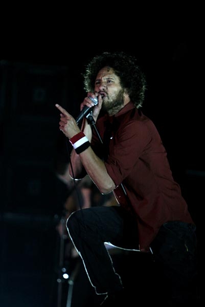 Rage Against The Machine – Beim RAR 2008 lieferten RATM einen spektakulären Headliner-Gig ab. – 