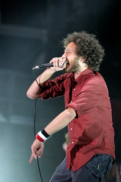 Rage Against The Machine – Beim RAR 2008 lieferten RATM einen spektakulären Headliner-Gig ab. – 