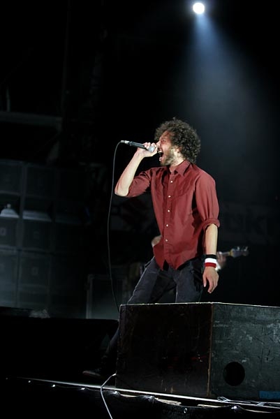 Rage Against The Machine – Beim RAR 2008 lieferten RATM einen spektakulären Headliner-Gig ab. – 